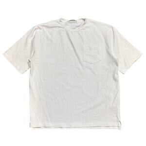 Maniere De Voir Short Sleeve Pocket Tee Shirt Men's XL Minimalist